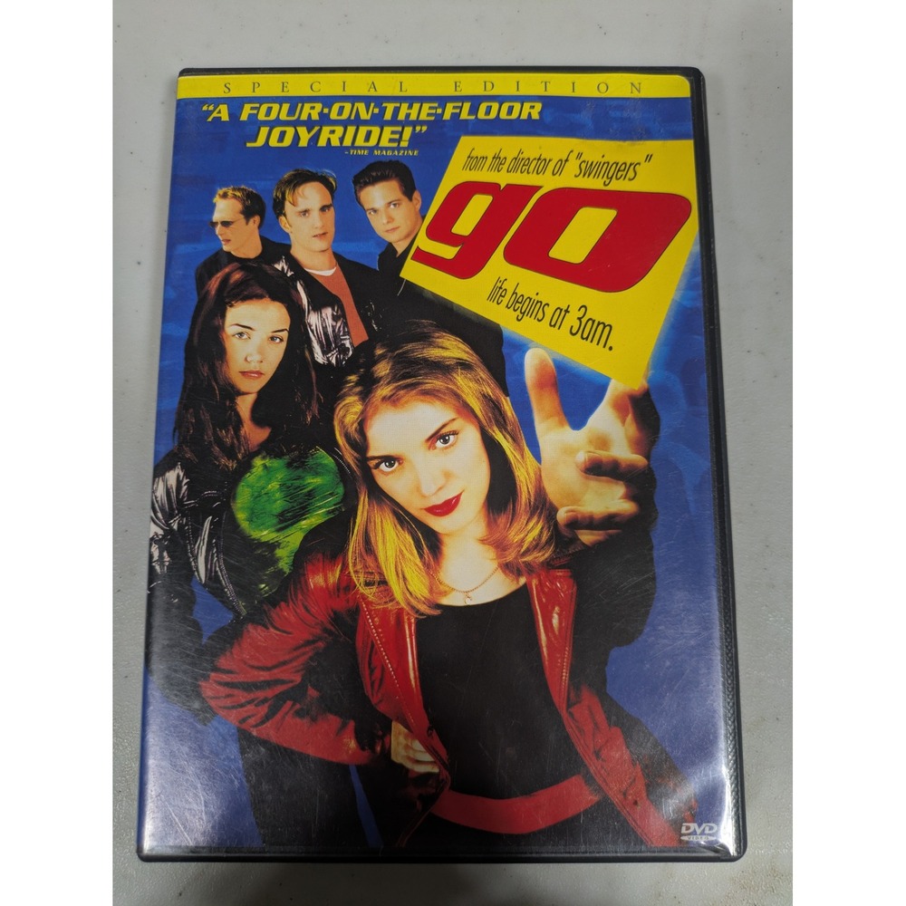 Go Special Edition DVD 1999 Doug Liman Sarah Polley Katie Holmes Cult Classic